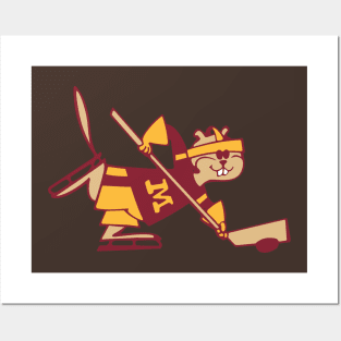 Minnesota Golden Gophers Hockey Posters and Art